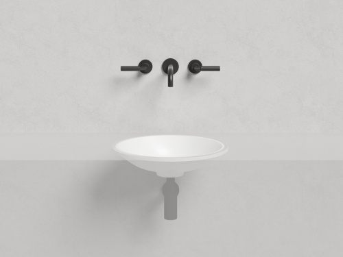 Раковина из искусственного камня S-Stone Salini MAREA 1802208MF 40х40 встраиваемая цвет мультиколор - фото 4